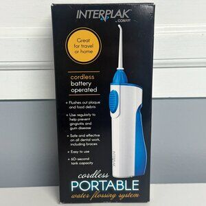 Interplack Conair Cordless Portable Water Flossing System NEW